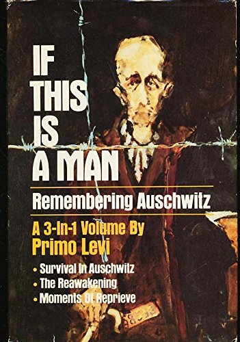 Book Cover If this is a man: Remembering Auschwitz