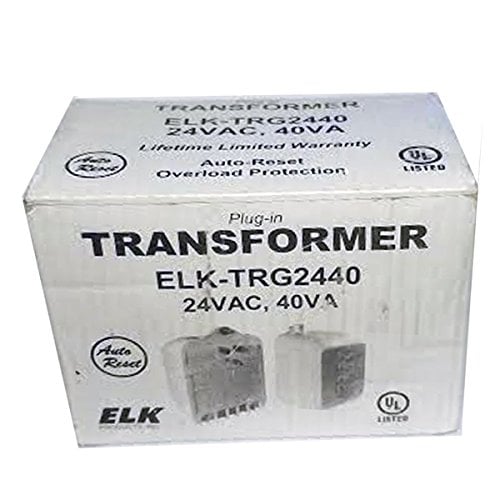 Book Cover Elk TRG2440 24VAC, 40 VA AC Transformer with PTC Fuse