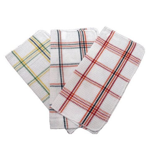 Book Cover Assorted Waffle Weave Dish Cloths set of 6