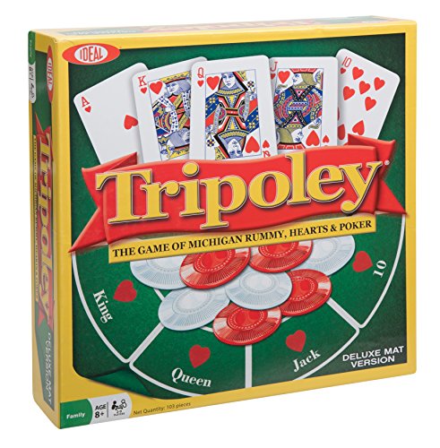 Book Cover Ideal Tripoley Deluxe Mat Edition Card Game