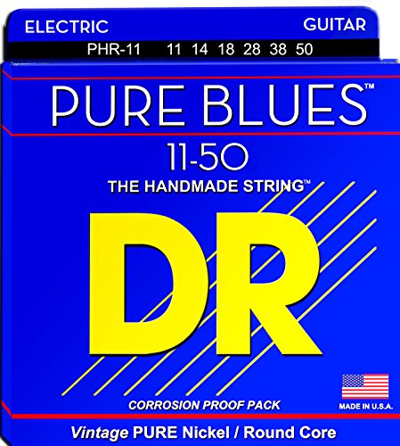 Book Cover DR Strings Pure Blues Electric Heavy