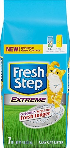 Book Cover Fresh Step Clay Cat Litter, 7 lbs (3.17kg) by Fresh Step