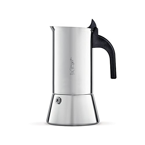 Book Cover Bialetti Elegance Venus Induction 10 Cup Stainless Steel Espresso Maker
