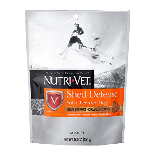 Book Cover Nutri-Vet Shed-Defense Soft Chews for Dogs, 5.3 oz