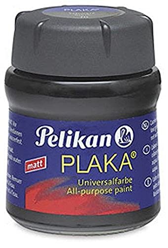 Book Cover Pelikan Plaka Paint, #70 Black, 50ml Bottle (101212)