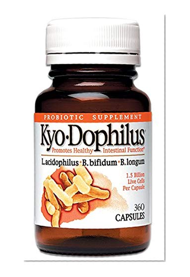 Book Cover Kyo-Dophilus Digestion & Immune Health Probiotic Supplement (360 Capsules) Soy- Dairy- Gluten-Free, Digestive Health Support