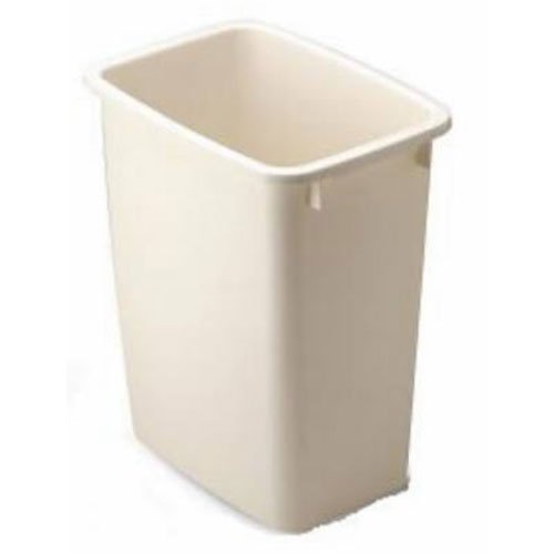 Book Cover RUBBERMAID Wastebasket, Bisque, 12.9