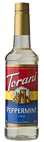 Book Cover Torani Syrup, Peppermint, 25.4 Ounces (Plastic Bottle)