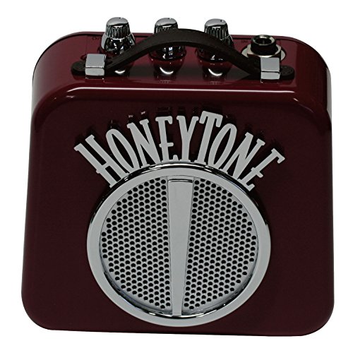 Book Cover Danelectro N10B Honey Tone Mini Amp in Burgundy