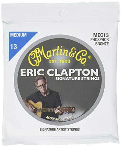 Book Cover Martin Clapton's Choice Medium Strings Acoustic Guitar Body (MEC13)
