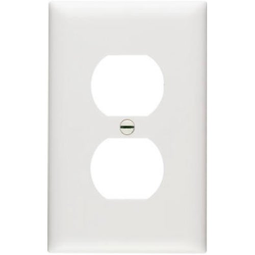 Book Cover Pass & Seymour TP8WCP TradeMaster One-Gang One-Duplex Outlet Wall Plate, 10-Pack, White