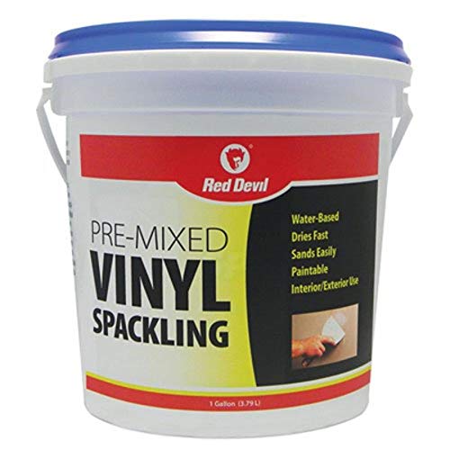 Book Cover Red Devil 0531 1-Gallon Pre-Mixed Vinyl Spackling, White
