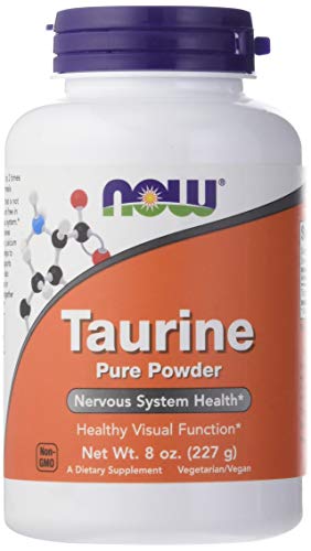 Book Cover Now Supplements, Taurine Pure Powder, 8-Ounce