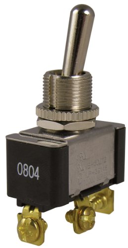 Book Cover Gardner Bender GSW-13  Heavy Duty Electrical Toggle Switch, SPDT, ON-OFF-ON,  20 A/125V AC,  Screw Terminal