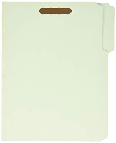 Book Cover Pendaflex Pressboard Fastener Folders, 2 Fasteners, Letter Size, Light Green, 1