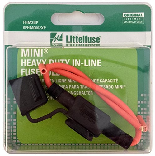 Book Cover Littelfuse FHM2BP MINI In-Line Fuseholder with Protective Cap - Pack of 1