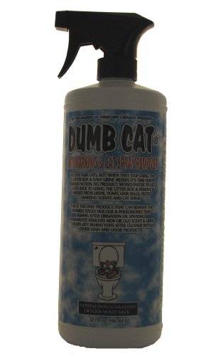 Book Cover Lifes Great Products- Poop Off 227-00059 Dumb Cat Anti- Marking and Cat Spray Remover 32 oz