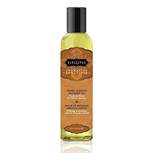 Book Cover Kama Sutra Massage Oil, Sweet Almond, 8 Ounces
