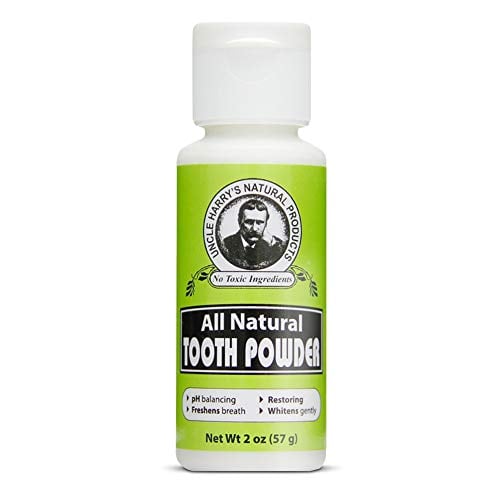Book Cover Uncle Harry's Natural Tooth Powder (2 oz) by Uncle Harry's