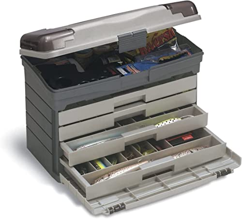 Book Cover Plano Four Drawer Tackle System,Premium tackle storage and tool organization, Premium Tackle Storage