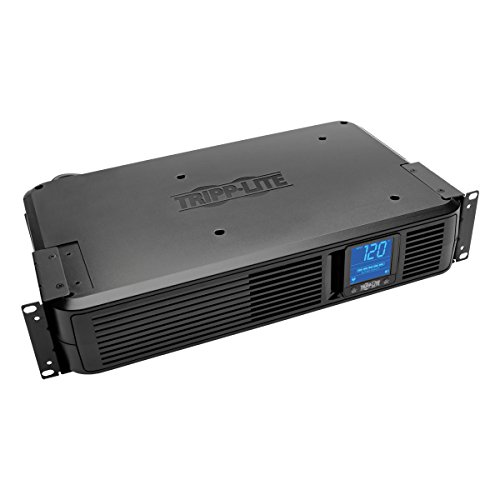 Book Cover Tripp Lite 1200VA Smart UPS Battery Back Up, 700W Rack-Mount/Tower, 8 Outlets, LCD Display, AVR, USB, DB9 2URM (SMART1200LCD)