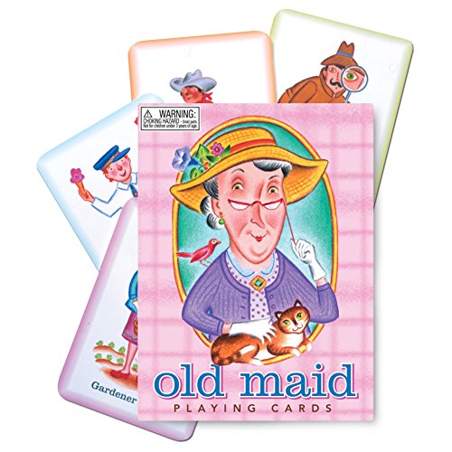 Book Cover eeBoo Old Maid Playing Cards
