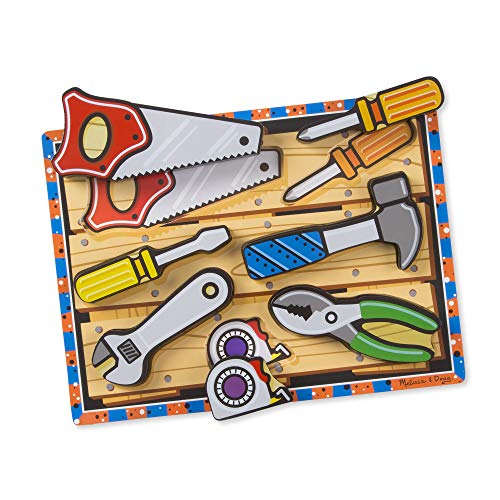 Book Cover Melissa & Doug Tools Chunky Puzzle