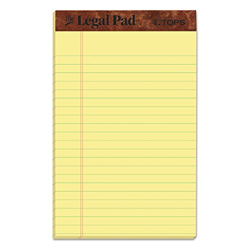 Book Cover TOPS The Legal Pad Writing Pads, 5