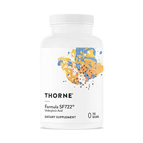 Book Cover Thorne Research - Formula SF722 - Undecylenic Acid for Gastrointestinal and Gut Flora Support - 250 Gelcaps