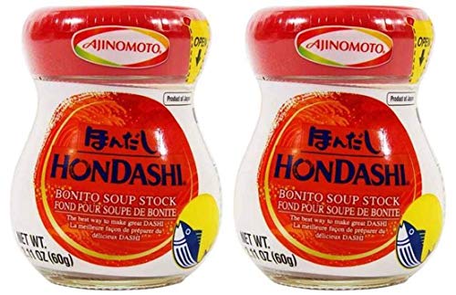 Book Cover Japanese Hon Dashi Bonito Fish Soup Stock - 2.1 oz x 2 bottles