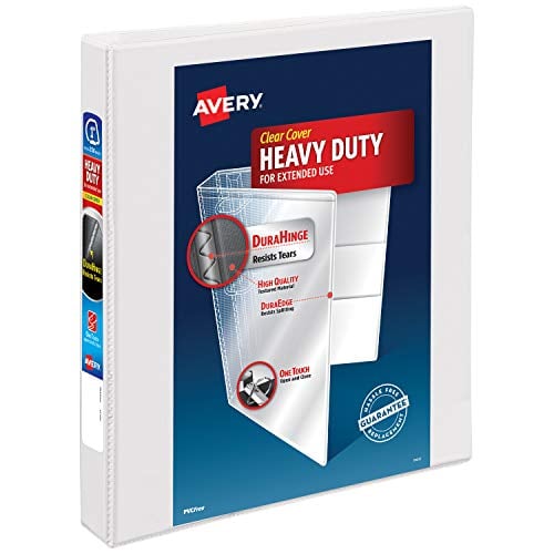 Book Cover Avery Heavy-Duty View Binder, 1