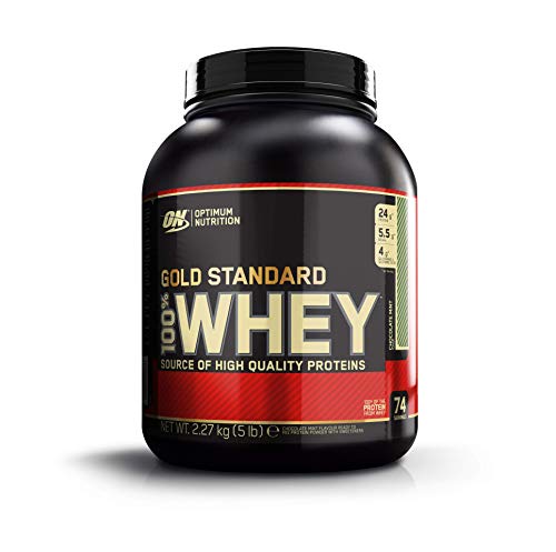 Book Cover OPTIMUM NUTRITION GOLD STANDARD 100% Whey Protein Powder, Chocolate Mint, 5 Pound (Package May Vary)