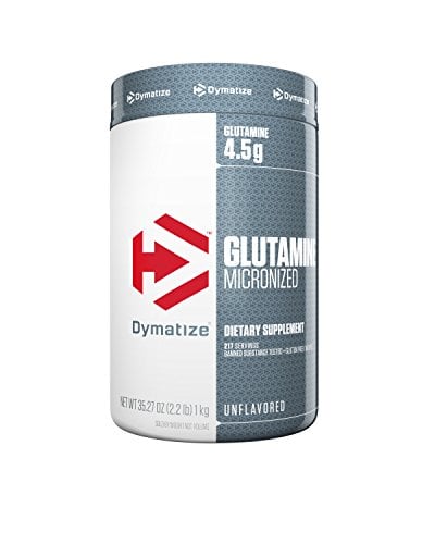 Book Cover Dymatize Micronized Glutamine Powder 1Kg