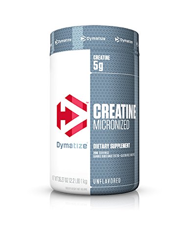 Book Cover Dymatize Micronized Creatine, Dietary Supplement, 1kg