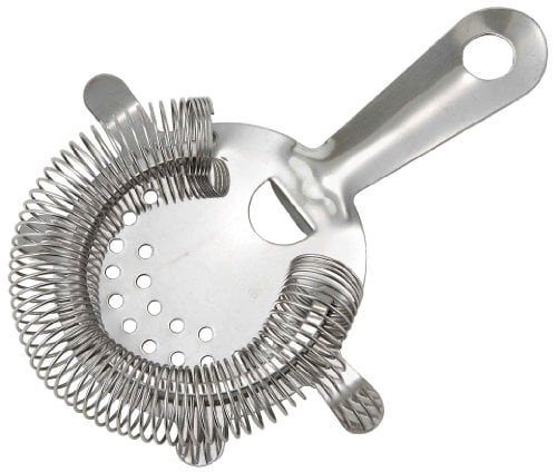 Book Cover Winco Stainless Steel 4-Prong Bar Strainer