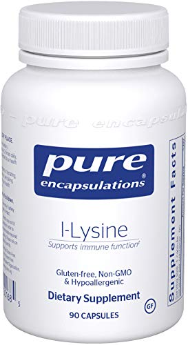 Book Cover Pure Encapsulations L-Lysine | Amino Acid Supplement for Immune Support and Gum Health* | 90 Capsules