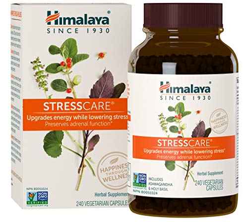 Book Cover Himalaya StressCare with Ashwagandha & Gotukola for Natural Stress Relief, 240 Capsules, 2 Month Supply