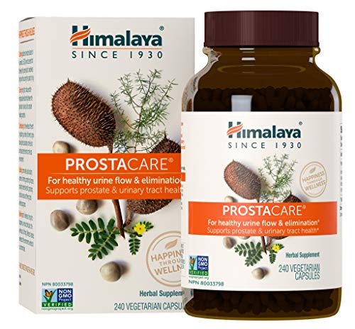 Book Cover Himalaya ProstaCare with Tribulus and Shatavari for Healthy Urine Flow and Prostate Support, 590 mg, 240 Capsules, 2 Month Supply