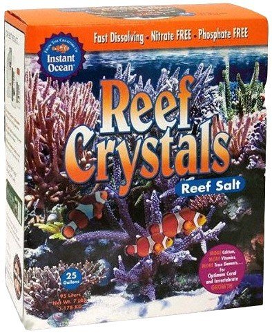 Book Cover Instant Ocean Reef Crystals Reef Salt For 50 Gallons, Enriched Formulation For aquariums