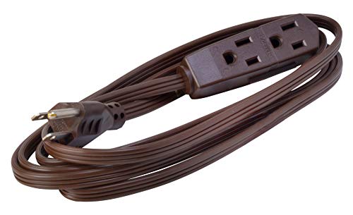 Book Cover Woods 608 SPT-2 8-Foot Cube Tap Extension Cord, 16/3, Brown