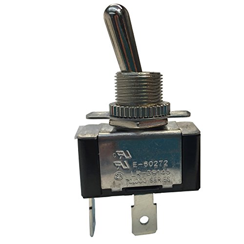 Book Cover Gardner Bender GSW-121  Heavy-Duty Electrical Toggle Switch, SPST, ON-OFF,  20 A/125V AC, Spade Terminal