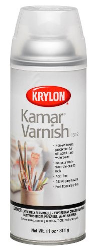 Book Cover Krylon K01312 11-Ounce Kamar Varnish Aerosol Spray