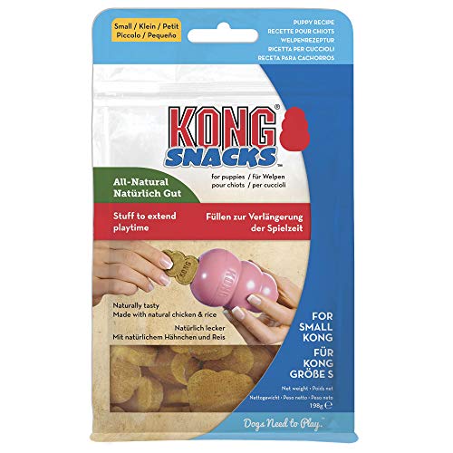 Book Cover KONG - Snacks - All Natural Dog Treats (Best used Rubber Toys) - Puppy Biscuits - For Small Dogs