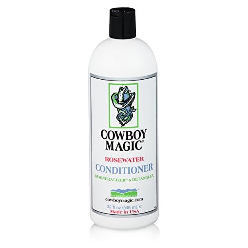 Book Cover COWBOY MAGIC Unisex's Rosewater Conditioner, White, 473 ml