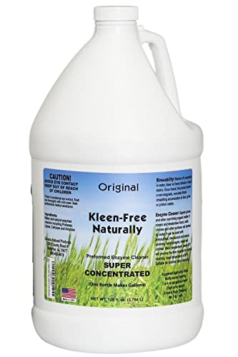 Book Cover Kleen-Free Naturally Cleaner, Eliminator, and Laundry Additive, Super Concentrated, 128 fl. oz. (3.784 L)