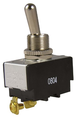 Book Cover Gardner Bender GSW-10 Electrical Toggle Switch, SPST, ON-OFF, 20 A/125V AC, Screw Terminal