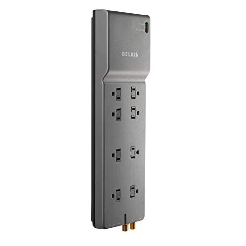 Book Cover Belkin 8-Outlet Home/Office Series Surge Protector with 12-Foot Cord (BE108230-12)
