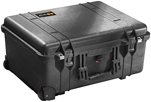 Book Cover Pelican 1560 Case With Padded Dividers (Black)