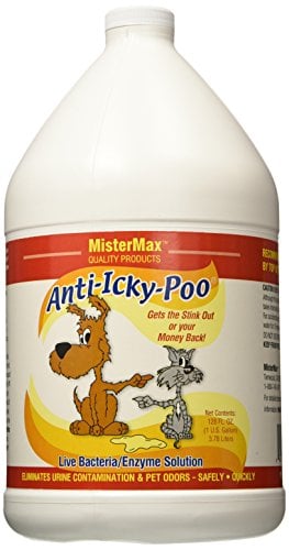 Book Cover Mister Max Original Scent Anti Icky Poo Odor Remover, Gallon Size