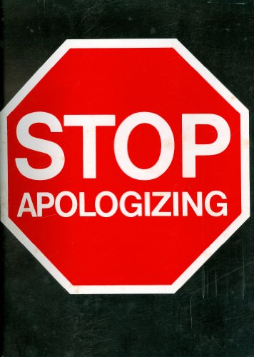 Book Cover Stop Apologizing